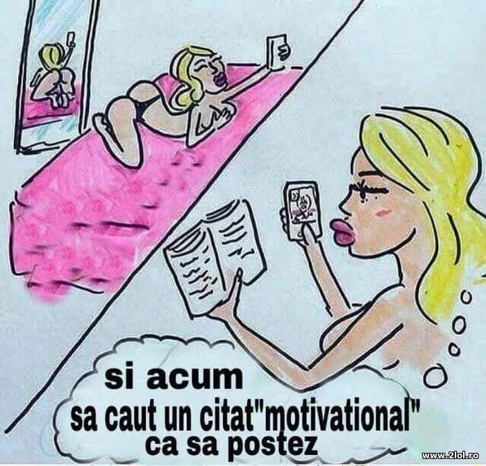 Momentul perfect pentru un citat motivational | poze haioase