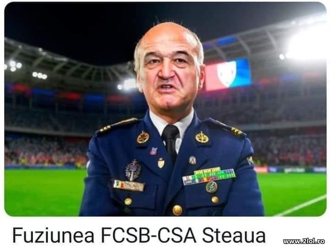 Fuziunea FCSB - CSA Steaua | poze haioase
